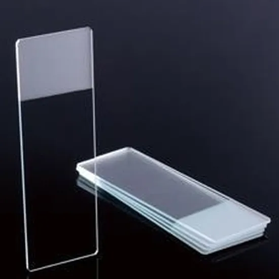 병리학 슬라이드 검사에 사용되는 고품질 평면 실험실 현미경 슬라이드 유리