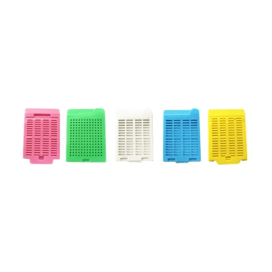 조직 학적 염색 기술에 사용되는 OEM ODM 사용자 정의 조직 임베딩 카세트 박스