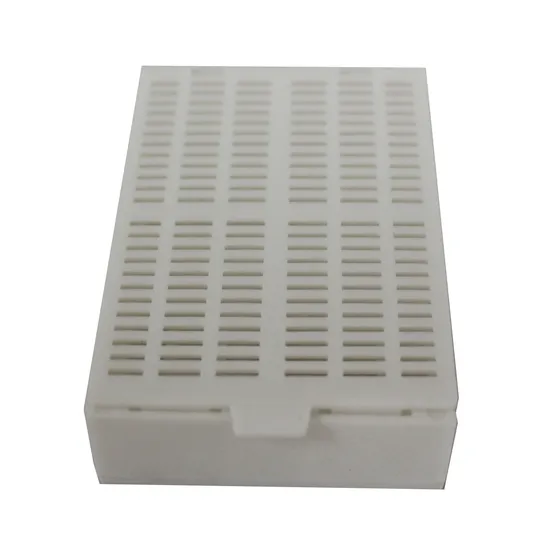 OEM 사용자 정의 색상 사용자 정의 된 조직 임베딩 카세트 박스는 조직 병리학 실험실에 사용됩니다.