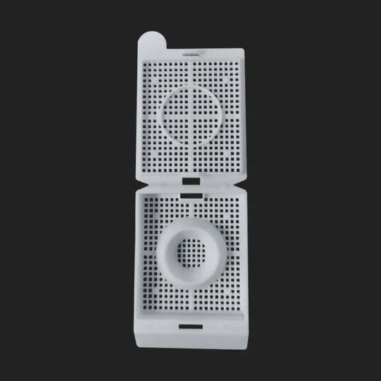 중국 제조업체 플라스틱 생검 조직 내장 카세트 상자 품질 관리에 사용됩니다.